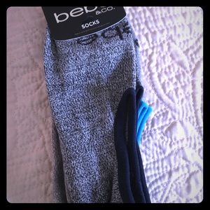 BRAND NEW WITH TAGS BeBe Secret Socks